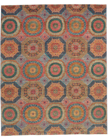 Tappeto Mamlouk Pakistan 249x304 Rosso Terracot