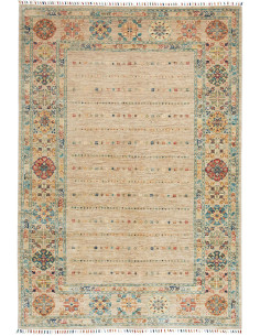 Rug Rubin Pakistan 145x209 Sand Beige Terracott