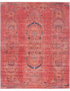 Tappeto Shahi Fine Pakistan 250x309 Rosso Salmo