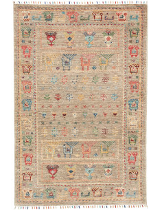 Rug Rubin Pakistan 100x150 Beige Taupe Multicol