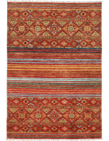 Tappeto Rubin Pakistan 168x240 Rosso Terracotta