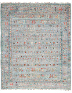 Rug Rubin Pakistan 203x250 Dusty Blue Terracott