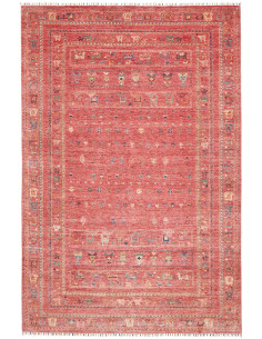 Tappeto Rubin Pakistan 197x301 Rosso Terracotta