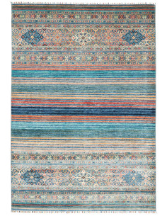 Rug Rubin Pakistan 204x290 Blue Turquoise Orang