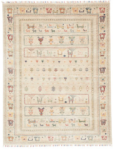 Rug Rubin Pakistan 149x195 Beige Multicolor