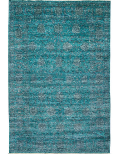 Rug Ziegler Fine Pakistan 202x301 Teal Blue Sil