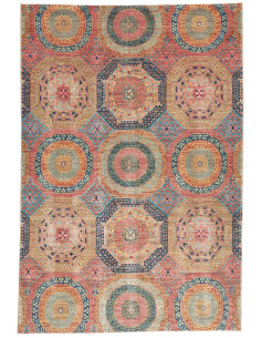 Tappeto Mamlouk Pakistan 170x248 Terracotta Rug