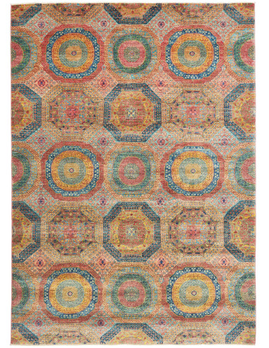 Tappeto Mamlouk Pakistan 204x288 Terracotta Rug