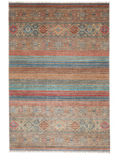 Rug Rubin Pakistan 206x302 Beige Blue Terracott