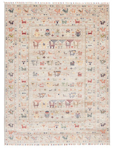 Tappeto Rubin Pakistan 150x202 Beige Chiaro Mul