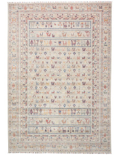 Tappeto Rubin Pakistan 244x355 Grigio Sabbia Ch