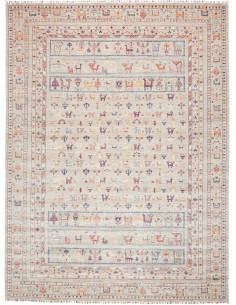 Tappeto Rubin Pakistan 248x329 Grigio Beige Ton