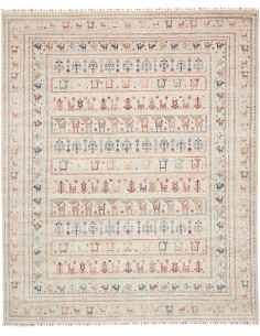Tappeto Rubin Pakistan 252x308 Crema Beige Ross