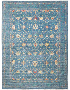 Tappeto Zigler Fine Pakistan 271x370 Blu Petrol