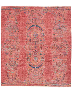 Rug Shahi Fine Pakistan 251x288 Coral Blue Gold