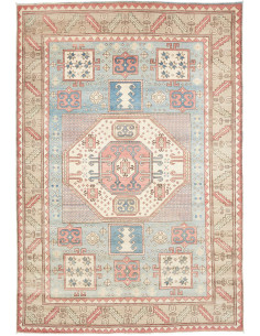 Rug Kazak Afghanistan 199x291 Pastel Blue Salmo