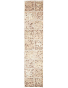 Tappeto Gabbeh Marrakech Pakistan 84x399 Beige