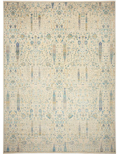 Rug Shahi Fine Pakistan 302x416 Cream Blue Ligh