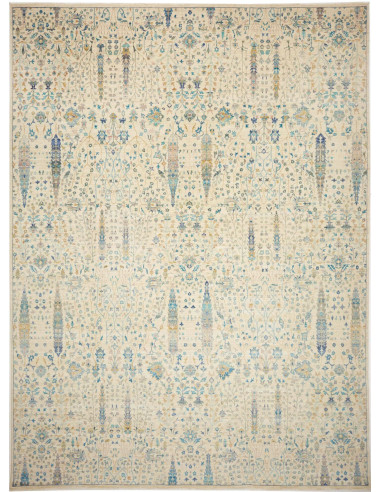 Rug Shahi Fine Pakistan 302x416 Cream Blue Ligh