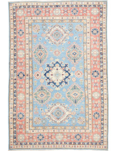 Rug Kazak Afghanistan 119x179 Light Blue Terrac
