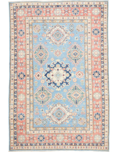 Rug Kazak Afghanistan 119x179 Light Blue Terrac