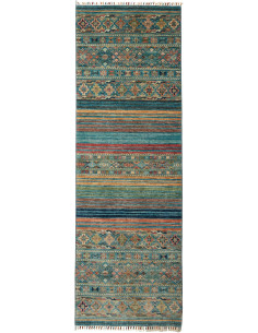 Tappeto Rubin Pakistan 79x237 Turchese Acquamar