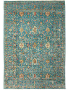 Rug Shahi Fine Pakistan 206x295 Aquamarine Turq