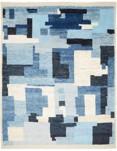 Rug Gabbeh Marrakech Pakistan 249x314 Blue Ligh