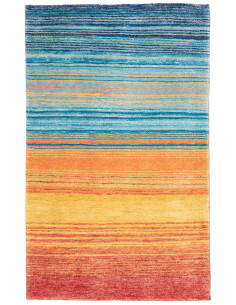 Rug Royal Gabbeh Pakistan 94x152 Blue Orange Ye
