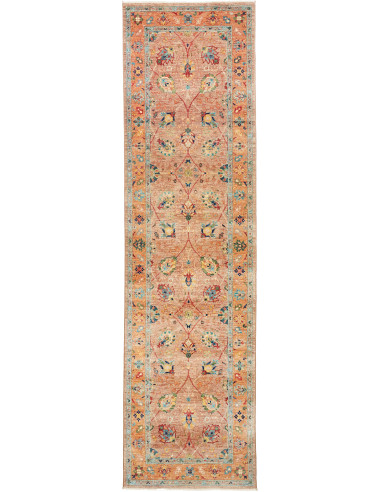 Rug Shahi Fine Pakistan 80x295 Terracotta Orang