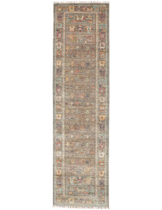 Rug Rubin Pakistan 80x293 Brown Taupe Earthy Te