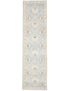 Tappeto Zigler Pakistan 81x298 Azzurro Cielo Cr