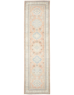 Rug Kazak Afghanistan 82x302 Antique Peach Soft