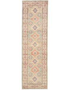 Rug Kazak Afghanistan 88x298 Sage Green Terraco
