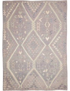 Rug Kilim Afghanistan 249x339 Grayish Lilac Lig