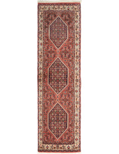 Bidjar 64x220 Cm Bidjar, Persia, Lana Cardata A Mano,