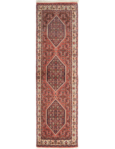 Bidjar 64x220 Cm Bidjar, Persia, Hand-carded Wool, Cotton,
