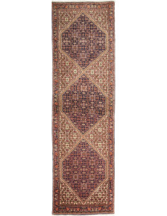 Bidjar 70x252 Cm Bidjar Persia Hand-carded Wool Cotton