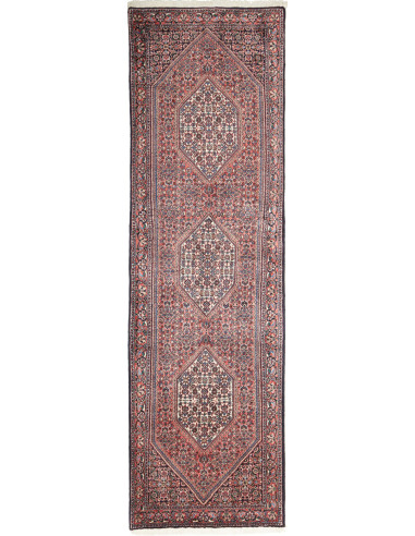 Bidjar 74x249 Cm Bidjar, Persia, Lana Cardata A Mano (ordito
