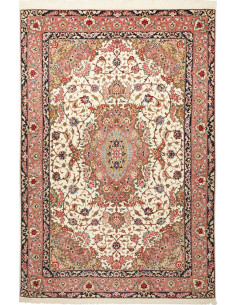 Tappeto Ilaam Persia 131x194 Rosa Antico Crema