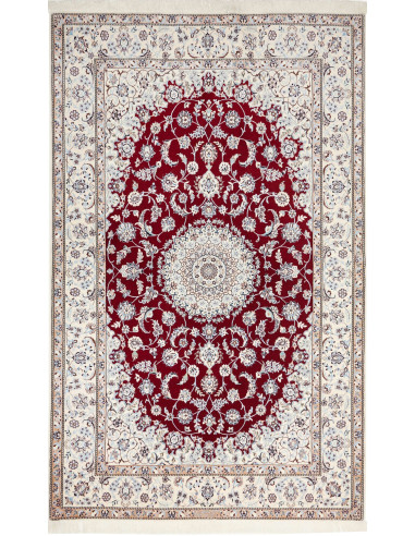 Nain 6la 135x217 Cm Nain 6la Persia Hand-carded Wool Silk