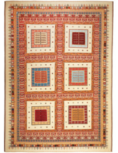 Nimbaft 250x350 Cm Nimbaft Persia Lana Cardata A Mano
