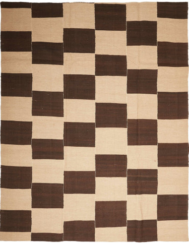 Kilim Kavir 222x285 Cm Kilim Kavir Persia Lana Cardata A