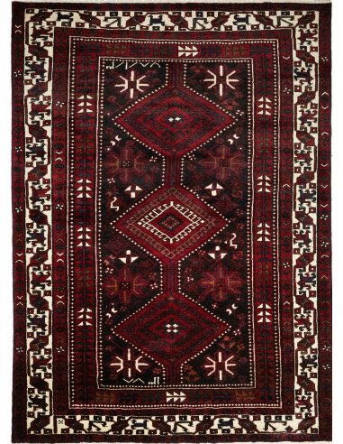 Lori 228x317 Cm Lori, Persia, Lana Cardata A Mano (ordito: