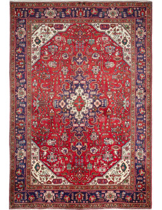 Tabriz 198x287 Cm Tabriz Persia Hand-carded Wool Cotton