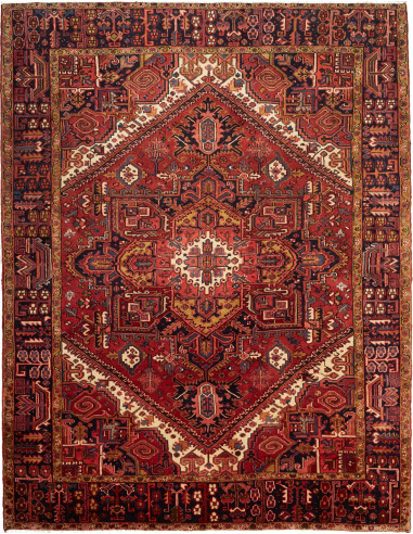 Gorawan 259x333 Cm Gorawan, Persia, Lana Cardata A Mano