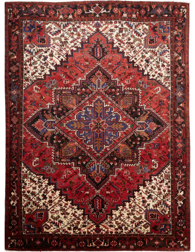 Gorawan 250x340 Cm Gorawan, Persia, Lana Cardata A Mano,