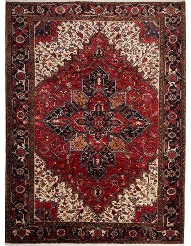 Gorawan 215x290 Cm Gorawan, Persia, Lana Cardata A Mano