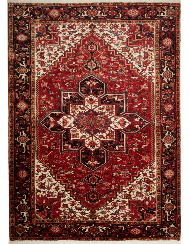 Gorawan 220x303 Cm Gorawan, Persia, Lana Cardata A Mano