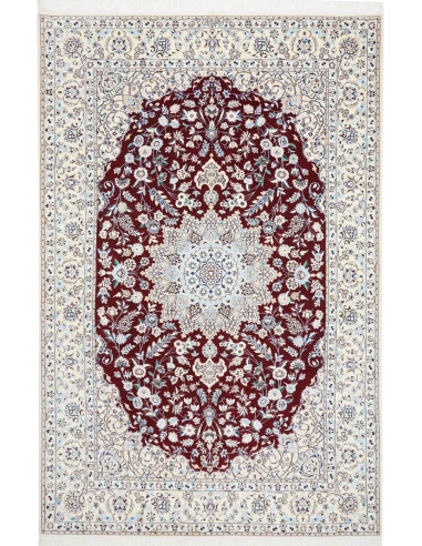 Nain 6la 155x235 Cm Nain 6la Persia Hand-carded Wool And